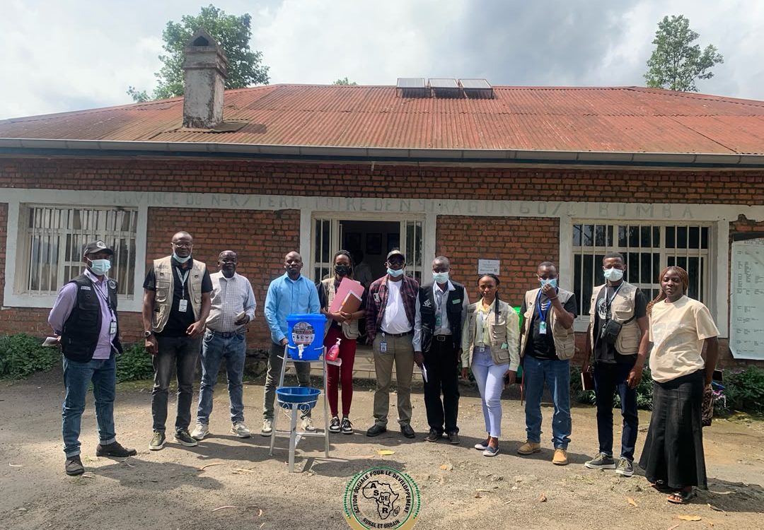 ASDERU ONG RDC renforce la prévention contre la maladie à virus Ebola dans la zone de santé de Nyiragongo